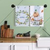 Arquiel Fall Pumpkins Kitchen Towel Set of 4, 100% Cotton