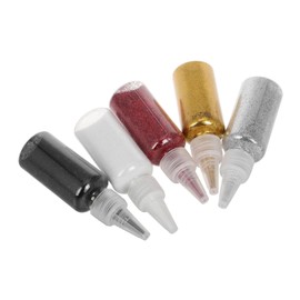 Healeved 5pcs Glitter for Nail Art Dazzling Nail Decoration Unique Designs for Creative Manicures