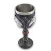 Things2Die4 Everspring Import White Unicorn Head Mug Chalice Goblet 7.5