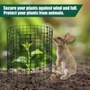 KEOHOLI 10 Packs Plant Protectors Cages from Animals, 12" x