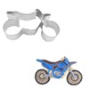 R&M Dirt Bike 4" Cookie Cutter Stainless Steel