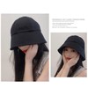 G-tiamo Women's Bucket Hat, Solid, Simple, Cute, Stylish, Hat, Foldable,