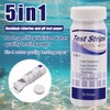 50 Stück Pool Teststreifen,Pool Tester Ph Und Chlor,5 In 1