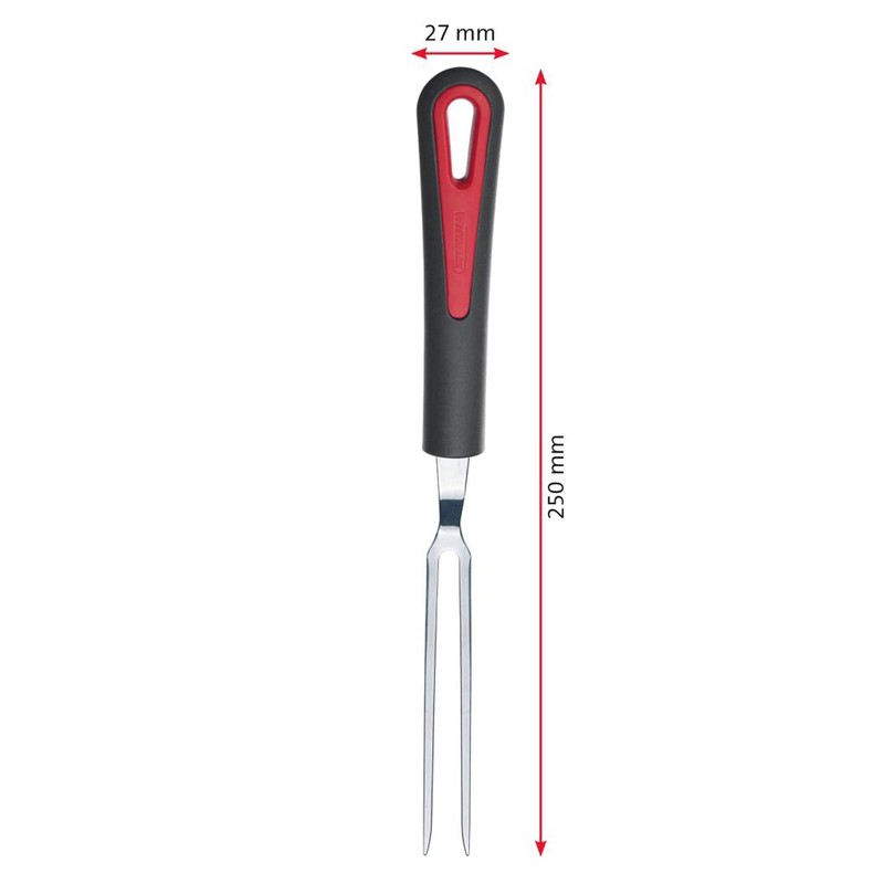 Westmark Meat Fork, Long, Slim Prongs, Ergonomic Handle, Plastic/Stainless Steel,