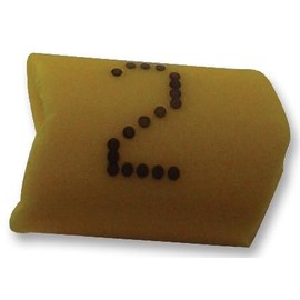 Cable Marker G4/10 BX YW, 2 500/PACK | Cable Management Wire Markers Clip Style Accessories, 500 X Qty - 7211402