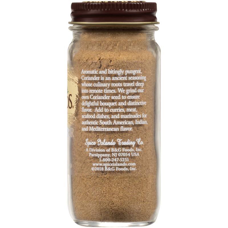 Spice Islands Ground, Coriander, 1.7 Ounce