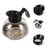 LABRIMP Stainless Kettle with Ergonomic Handle Induction Compatible Camping Coffee