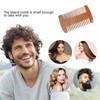 Wooden Beard Comb, Mens Comb, Beard Combs for Men, Moustache