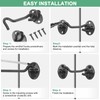 M METERXITY 2-Pack Hook and Eye Latch for Door 3