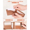 Men's Bi-fold Tochigi Leather Bi-fold Wallet, Genuine Leather, Foldable, Hidden