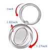 Laluminter New Parent Decision Keychain - Rotatable Dual-Mode Daddy's or