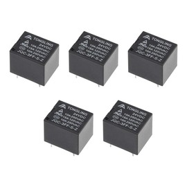 sourcing map JQC-3FF-S-Z DC 24 V Coil SPDT 5 Pin PCB ic Force Relay DE de Pack of 5