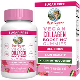 Mary Ruth | Gomitas de colágeno vegano para la salud del cabello y las uñas | Collagen gummies