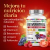 Resveratrol Gold 200 Cápsulas Suplemento Antioxidante Transresveratrol Complejo Antioxidantes Polifenoles