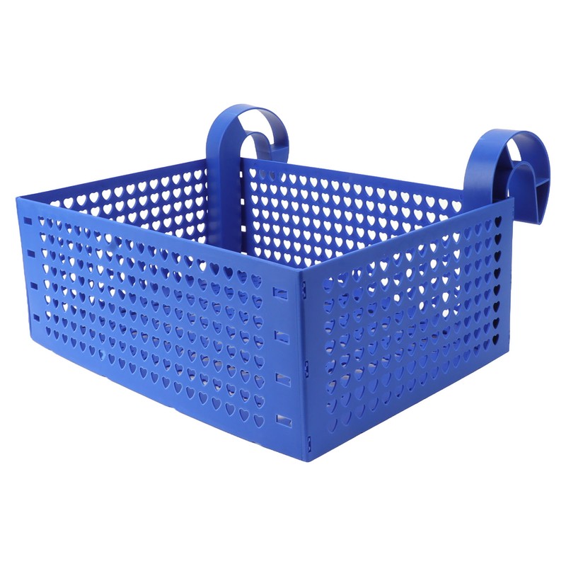Pool Hanging Storage Basket Adjustable Support Rods Removable Toy Basket
