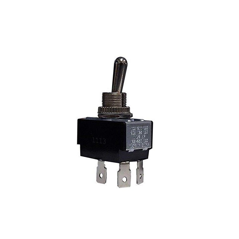 Morris 70101 Heavy Duty Toggle Switches, DPST On-Off, Quick Connect