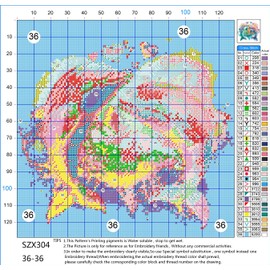 IUHUI 11 Count Stamped Cross Stitch Kits for Beginners Adults,Love Dolphins Pre-Printed DIY 11ct Embroidery Sewing Starter Kit Needlework Easy Patterns