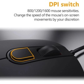 AULA,AIGO Aigo BM21 Slient & AULA RGB Gaming Mouse LED Programmable Optical Backlit Mouse - AIGO BM21