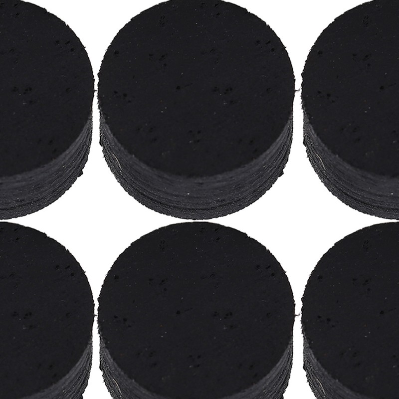 6pcs Pool Cue Tips Professional Multi Layers Billiard Pool Cue