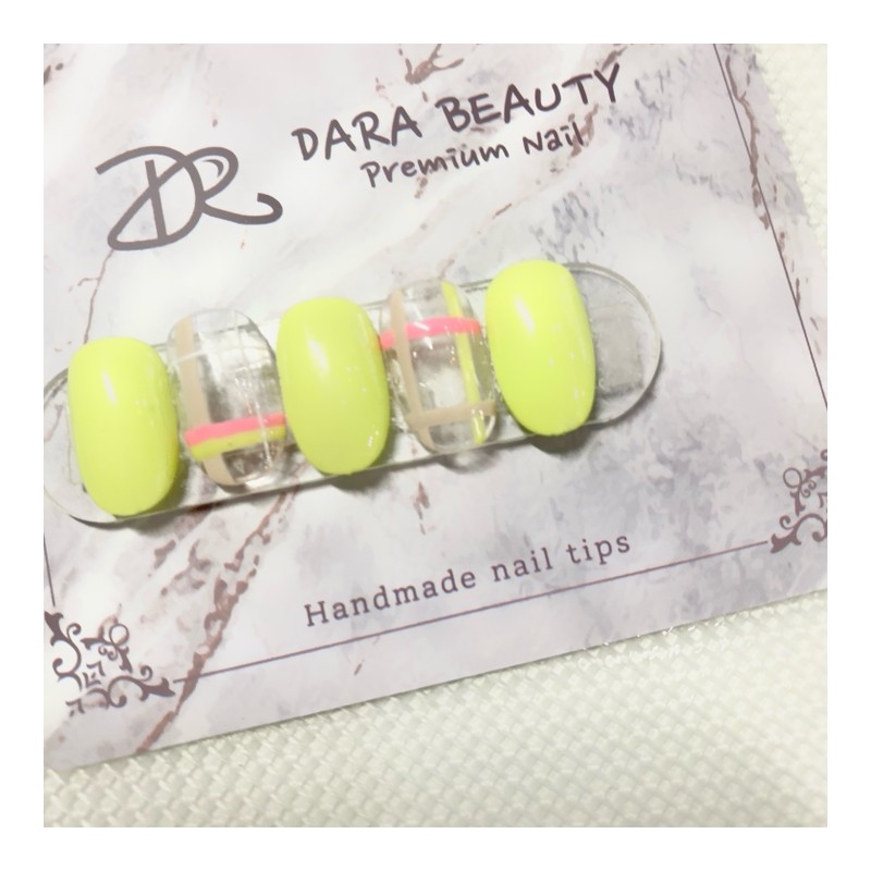 Dara Beauty June Art of the MonthFull Color Check Nail❣