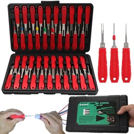 XLWJBES Terminal Removal Tool Kit - 41pcs Electrical Pin Removal Tools
