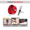 SagaSave 155mm HSS Bi-Metal Hole Saw with Corn Hole Drilling