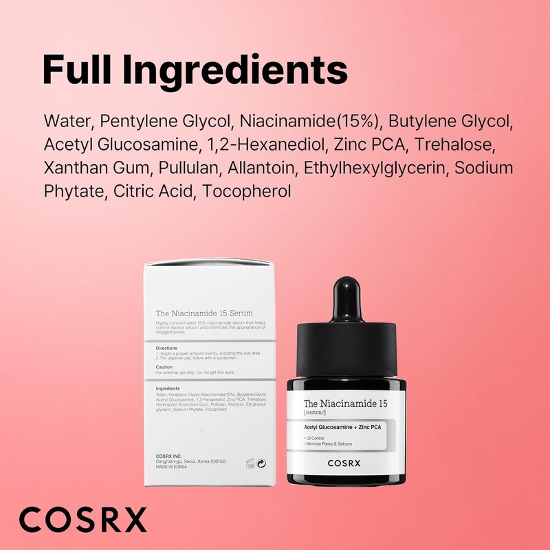 COSRX [COSRX]The Niacinamide 15 Serum 20ml
