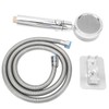 Turbine Fan Shower Head Shower Hose High Pressure 360 °