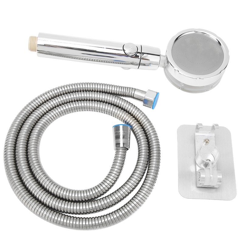 Turbine Fan Shower Head Shower Hose High Pressure 360 °