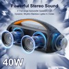 Portable Bluetooth Speaker, Loud Boombox Speaker with Subwoofer, Powerful Deep