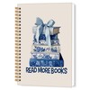 TWRVI Read Spiral Notebook, Coquette Read More Books College Ruled