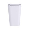 Wenko Candy Swing Cover Bin, ABS/PS, White, 18 x 18