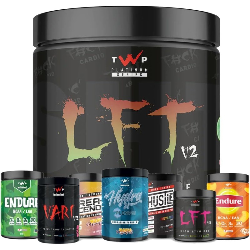 TWP Nutrition Platinum Series LFT V2, High Stim Strong Pre