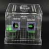 Acrylic Cricket Keeper with Tubes Care Kit for Reptile Tank