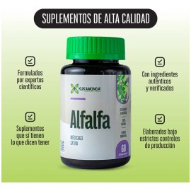 Depurador Sistema inmunolgico Alfalfa 60 cpsulas Favorece la eliminacin de toxinas Refuerza las defensas naturales Apoya la digestin Contribuye a la  