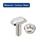QUARKZMAN M6 x 16 mm T-Nut and M6 Hex Flange