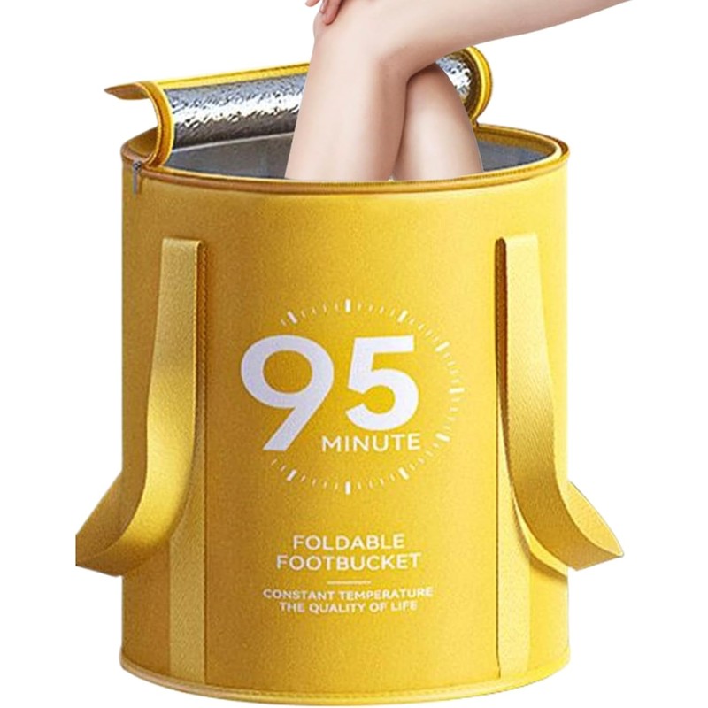 Foot Bath - Collap-sible Bucket For Soaking Feet Folding Portable