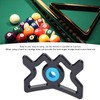 Fockety Pool Billiard Cue Bridge Head, Sturdy Plastic Custom Height