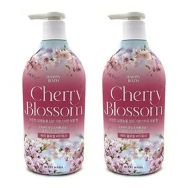Happy Bath Cherry Blossom Body Wash 900g (2 packs) / 해피바스 체리 블로썸 바디워시 900g 2개