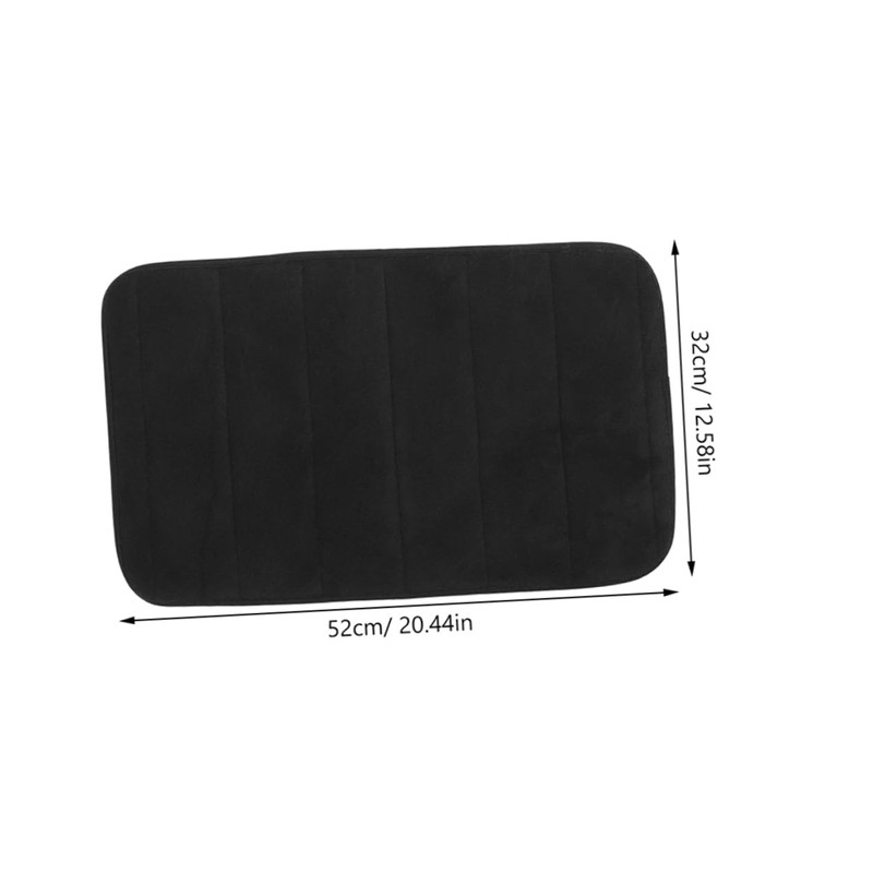 Ciieeo 2pcs Memory Foam Entrance Rug Absorbent Front Door Mat