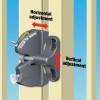 KWIK9 National Hardware V6201 LTCH BLK N346-201 4-9/16" LokkLatch Automatic
