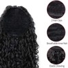 Shinon 14 Inch Short Afro Kinky Ponytail Clip In Synthetic