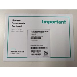 HP Sealed BD505A iLO Advanced Single Server License W/3years Support BD505-63101