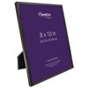 Hampton Frames KINGSBRIDGE 8x10 (20x25cm) Black Picture Frame Glass KIN80BNK