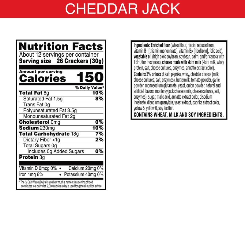 CHEEZ IT Cheddar Jack 12.4 oz