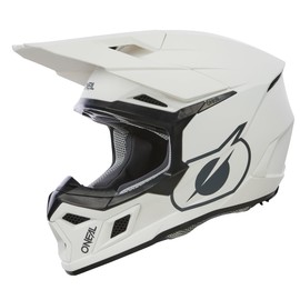 O'Neal 3 SRS Adult Helmet Solid White XX-Large