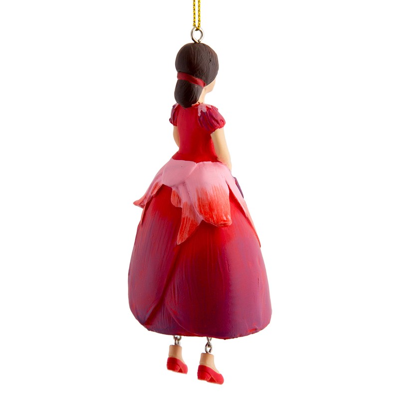 ROSEMARIE SCHULZ Heidelberg Flowers Girl Fuchsia Hanging Figurine Decorative Garden