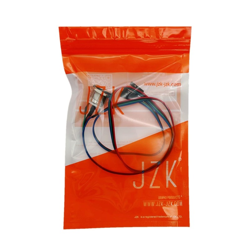 JZK PC Power Switch - Metal Chassis Button for Computer