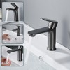 BELZ Solid Brass Bathroom Sink Faucet Single Lever Mixer Tap