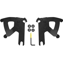 Memphis Shades Trigger Lock Mount Kit for Road Warrior Fairing Compatible for Harley-Davidson Road King 2019 - Black